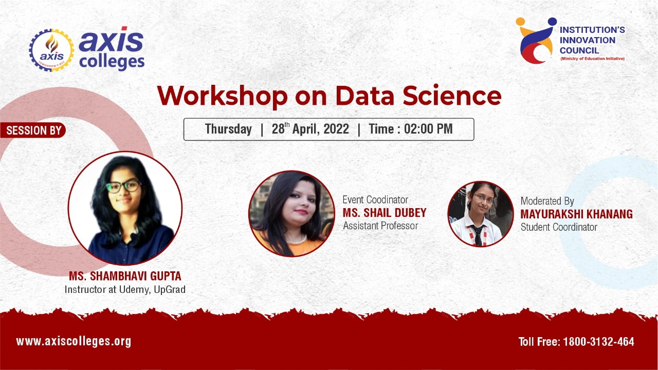 Data Science Workshop -Axis Colleges, Rooma Kanpur