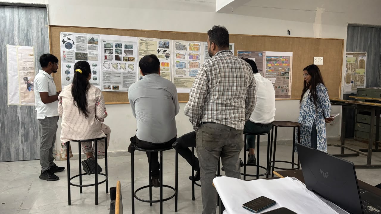 B.Arch Students Present Hospital Study