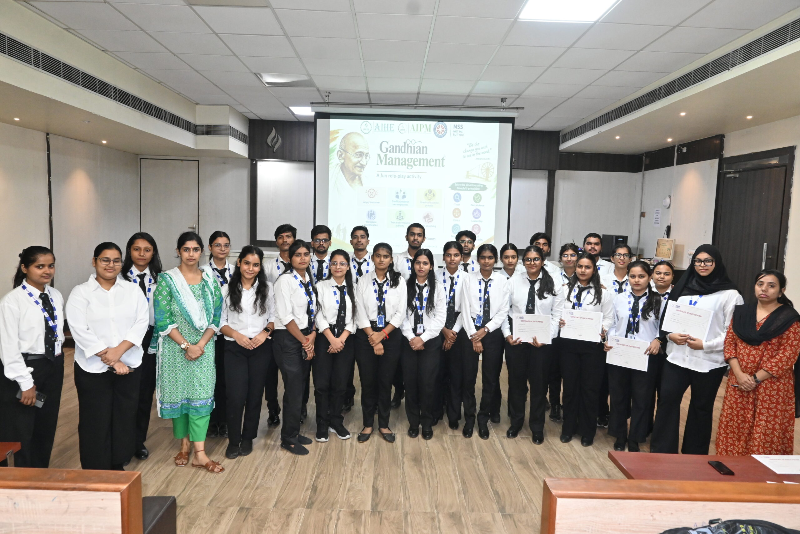 Gandhian Management Challenge
