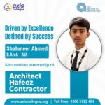 Architecture Student placed at Architect Hafeez Contractor